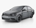 Volkswagen Jetta (CN) 2016 3d model wire render