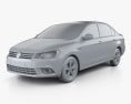 Volkswagen Jetta (CN) 2016 3d model clay render
