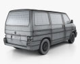 Volkswagen Transporter (T4) Caravelle 2003 3D模型