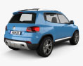 Volkswagen Taigun 2014 3D модель back view
