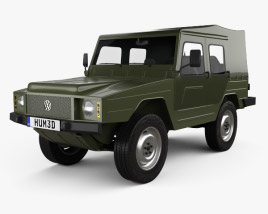 3D model of Volkswagen Iltis 1978