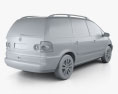 Volkswagen Sharan 2010 3D模型