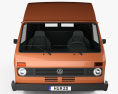 Volkswagen LT 厢式货车 1975 3D模型 正面图