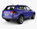 Volkswagen Touareg 2018 3D модель back view