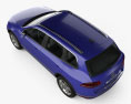 Volkswagen Touareg 2018 3D模型 顶视图