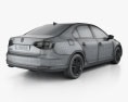 Volkswagen Jetta з детальним інтер'єром 2018 3D модель