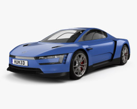 3D model of Volkswagen XL Sport 2018