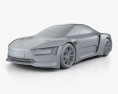 Volkswagen XL Sport 2018 3d model clay render