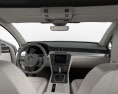 Volkswagen Passat (B8) sedan com interior 2017 Modelo 3d dashboard