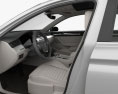 Volkswagen Passat (B8) Berlina con interni 2017 Modello 3D seats