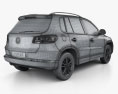 Volkswagen Tiguan Sport & Style インテリアと 2017 3Dモデル