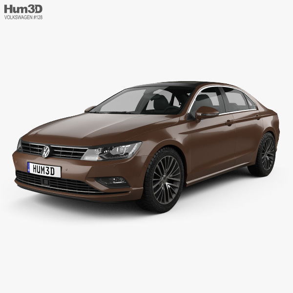 Volkswagen Lamando 2018 3D 모델 
