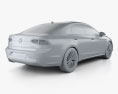 Volkswagen Lamando 2018 3D模型