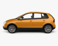 Volkswagen Cross Polo 2009 3Dモデル side view