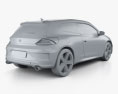 Volkswagen Scirocco R 2018 3D模型