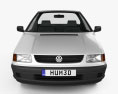 Volkswagen Caddy 2004 3d model front view