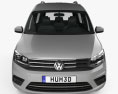 Volkswagen Caddy Highline 2018 3d model front view