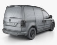 Volkswagen Caddy Panel Van 2018 3d model