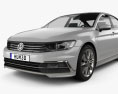 Volkswagen Passat R-line (B8) 轿车 2018 3D模型