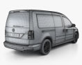 Volkswagen Caddy Maxi Trendline 2018 3D模型