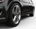 Volkswagen Golf GTI 5门 掀背车 带内饰 2016 3D模型