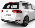 Volkswagen Touran R-Line 2018 3d model