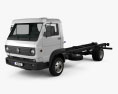 Volkswagen Delivery Fahrgestell LKW 2015 3D-Modell