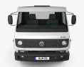 Volkswagen Delivery Fahrgestell LKW 2015 3D-Modell Vorderansicht