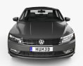 Volkswagen Passat (NMS) 2019 Modello 3D vista frontale