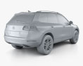 Volkswagen Touareg 带内饰 2010 3D模型