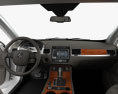 Volkswagen Touareg з детальним інтер'єром 2014 3D модель dashboard