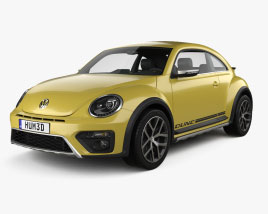 Volkswagen Beetle Dune 2019 3D模型