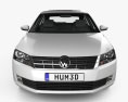 Volkswagen Gran Lavida 2016 Modelo 3D vista frontal