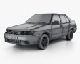 Volkswagen Jetta (CN) 2012 3D-Modell wire render