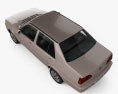 Volkswagen Jetta (CN) 2012 Modello 3D vista dall'alto