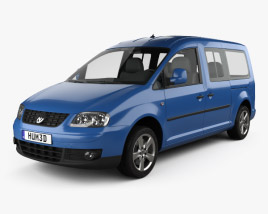 Volkswagen Caddy Maxi 2010 3D model