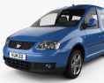 Volkswagen Caddy Maxi 2010 3D модель