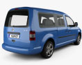 Volkswagen Caddy Maxi 2010 3D模型