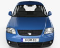 Volkswagen Caddy Maxi 2010 3D模型 正面图