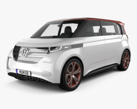Volkswagen BUDD-e 2017 3D model