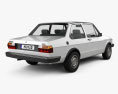 Volkswagen Jetta 2ドア 1979 3Dモデル 後ろ姿