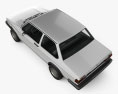 Volkswagen Jetta 2도어 1979 3D 모델  top view
