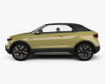 Volkswagen T-Cross Breeze Concept 2016 Modello 3D vista laterale