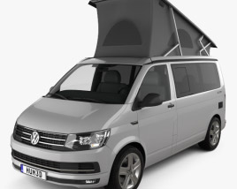 Volkswagen Transporter (T6) California 2019 3D-Modell