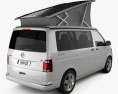 Volkswagen Transporter (T6) California 2019 3D模型 后视图