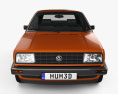 Volkswagen Jetta 1984 Modelo 3D vista frontal