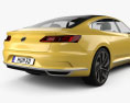 Volkswagen Sport Coupe GTE 2018 3D 모델 