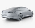 Volkswagen Sport Coupe GTE 2018 3D 모델 