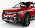 Volkswagen Tiguan GTE Active 2016 3D 모델 