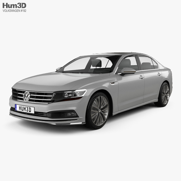 Volkswagen Phideon 2020 3D 모델 